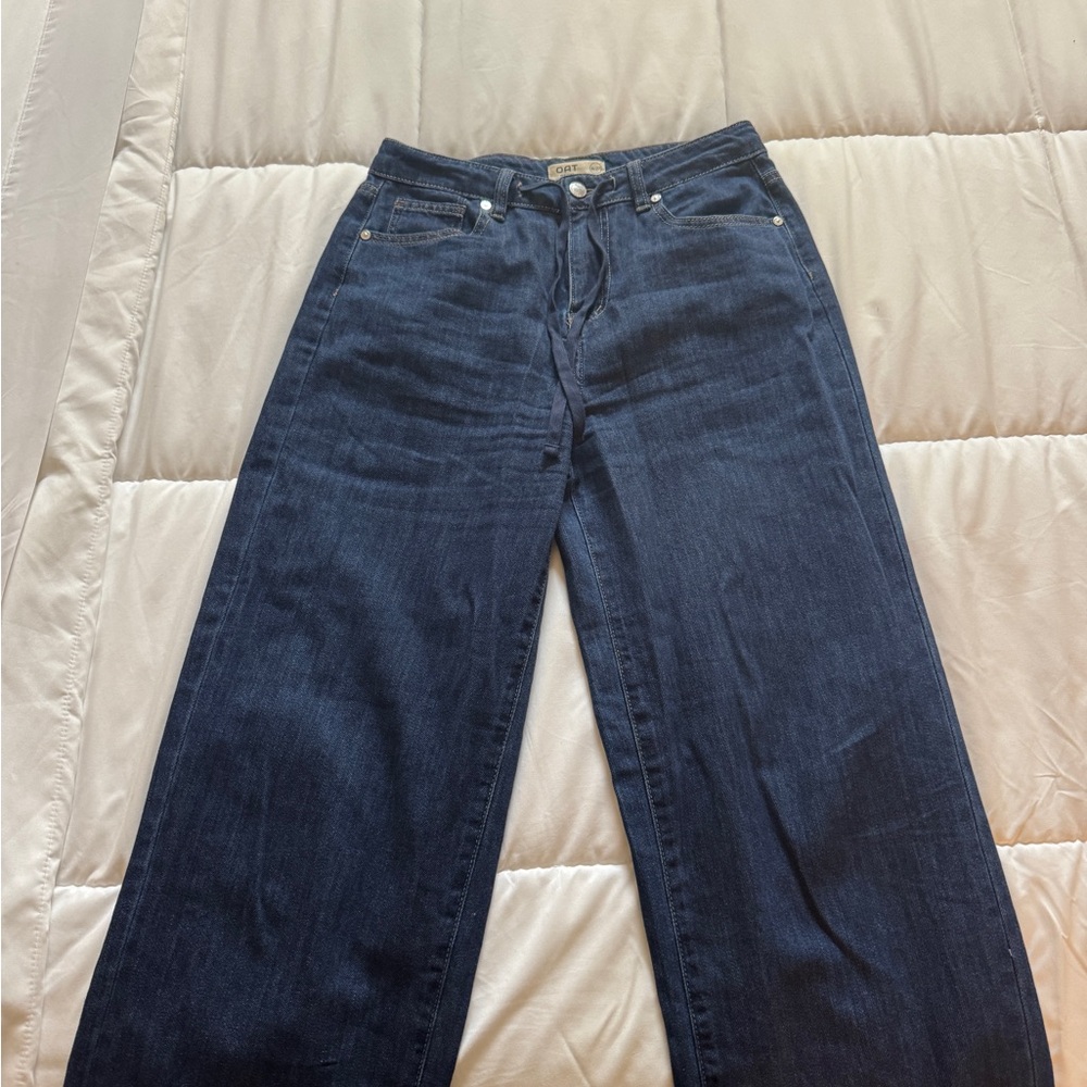 Classic Blue Women's Jeans with drawstring